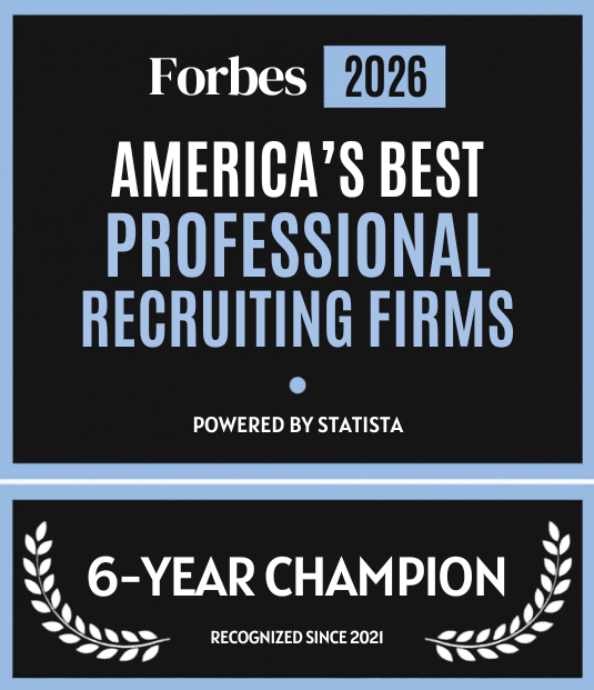 Forbes America's Best Recruiting Firm List 2021